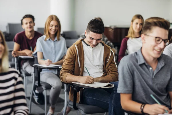 Students Taking Notes at Class — Stock Photo, Image