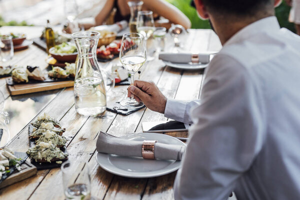 Outdoor Dinner Table