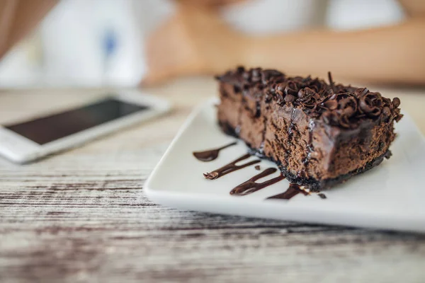Смачний десерт Choco — стокове фото