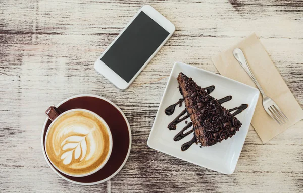 Dort na stůl Cafe — Stock fotografie