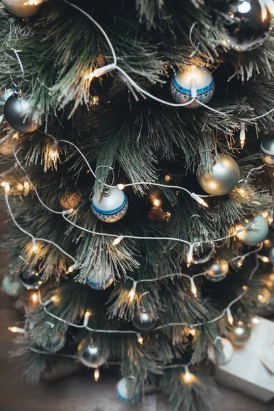 Vackra julgran — Stockfoto
