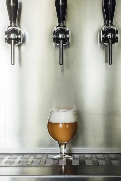 Draft Keg Beer Faucets — Stock Photo, Image