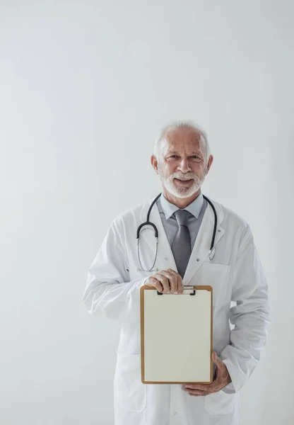 Titular de la almohadilla de papel de retención médico — Foto de Stock