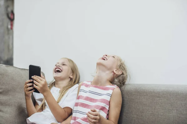 Children Laughing — Stock Photo, Image