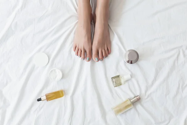 Cura del piede cosmetico — Foto Stock