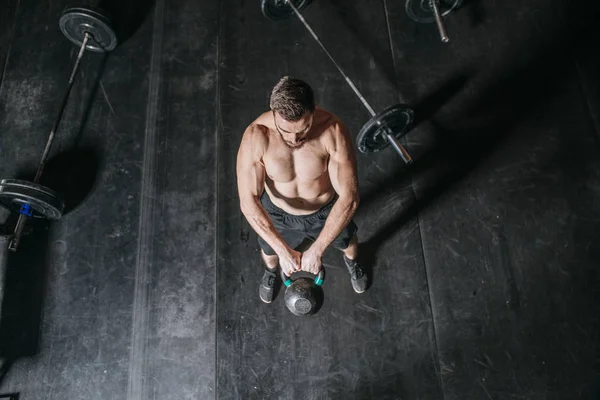 Sportovec tréninků — Stock fotografie