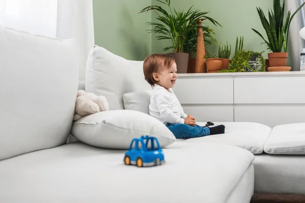 Retrato de bebê bonito — Fotografia de Stock