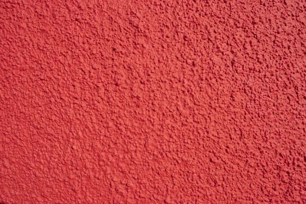 Roter Wandhintergrund Einem Sonnigen Tag — Stockfoto