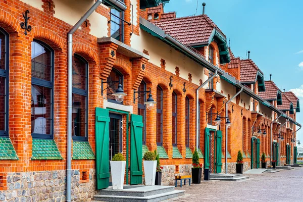 Stettin Polônia Junho 2018 Edifício Matadouro Renovado Início Dos Anos — Fotografia de Stock