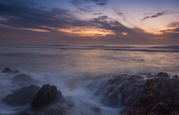 Sunset at the beach — Stock Photo, Image