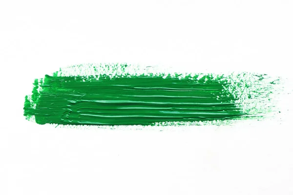 Koyu Yeşille Boyanmış Akrilik Boya Düz Vuruşlar Metin Için Boşluk — Stok fotoğraf