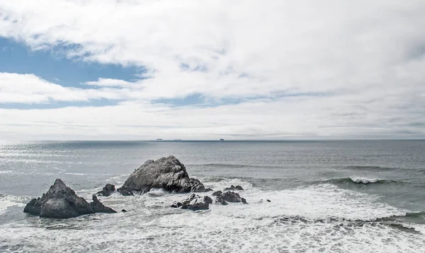 Vista dalla costa di San Francisco, USA — Foto Stock