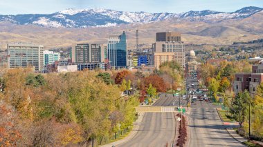 Sermaye ile Boise Idaho şehrinin düşüşü 