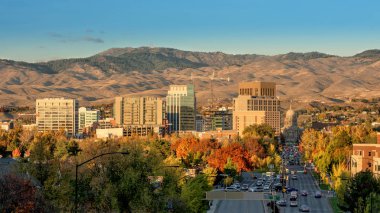 Boise Idaho şehri başkentle sonbaharda yükselişe geçti
