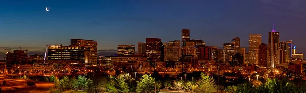 Amca, Denver gökdeleninden gece görüş — Stok fotoğraf