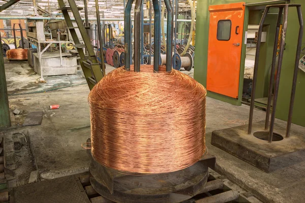 Raw copper wire
