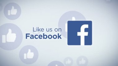 Bizim gibi Facebook döngü - gibi bize üzerinde Facebook animasyon ile kayan başparmak kutsal kişilerin resmi içinde belgili tanımlık geçmiş döngü sorunsuz.