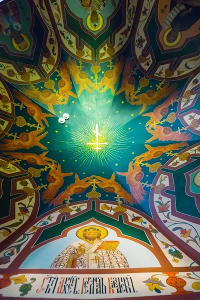 Moscú, Rusia - 9 de julio de 2019: Interiores de la Catedral de San Basilio — Foto de Stock