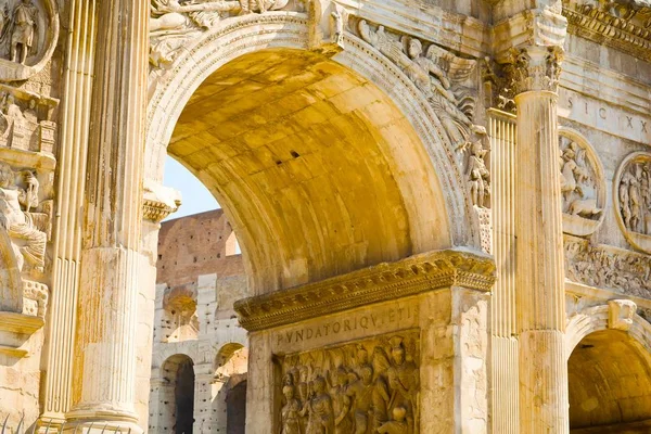 Detalles de Arco de Constantino —  Fotos de Stock