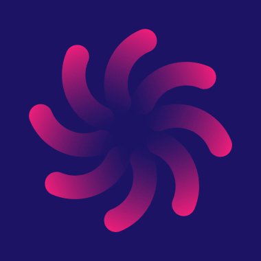 Soyut gradyan çizgiler. Renkli daire çizgileri.