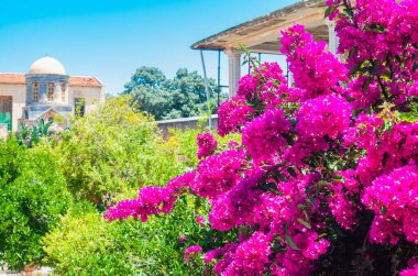 Yunanistan 'ın Girit kentindeki Agia Triad Manastırı