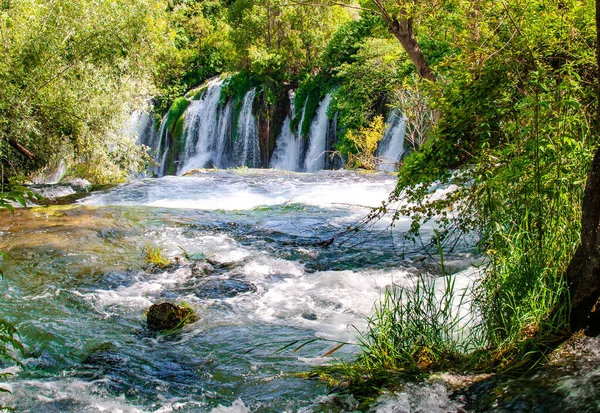 Kravice Vízesések Bosznia Hercegovinában — Stock Fotó