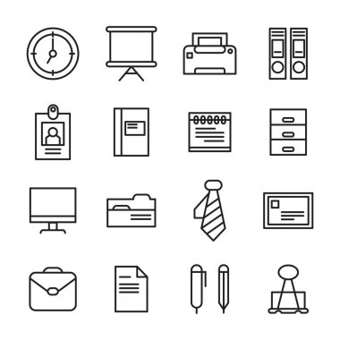 Ofis ve araçlar simgesi