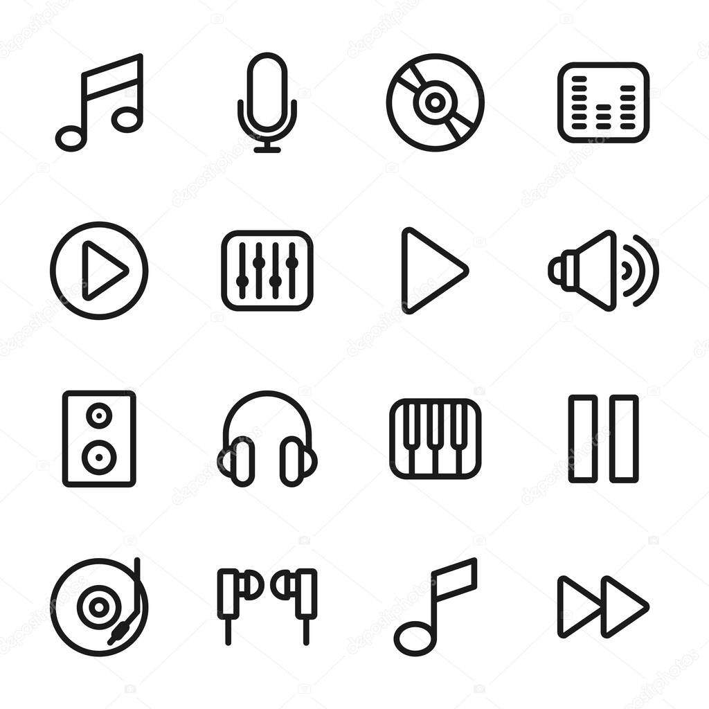 Music And Sound Icons