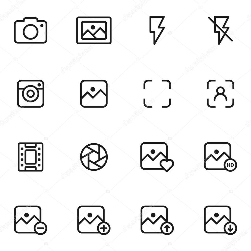 Camera And Photography Icons