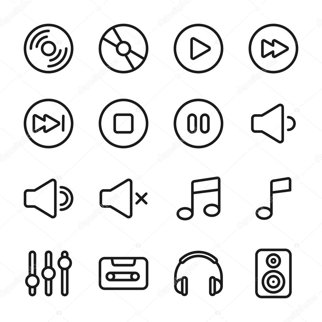 Music And Sound Icons