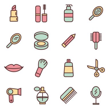 Spa ve güzellik simgeler