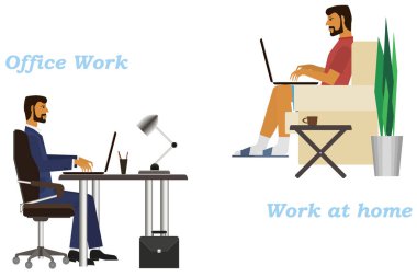 Ofisteki adam. Adam evdeymiş. Evde çalış. İçişleri Bakanlığı.