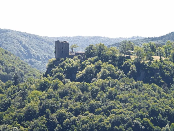 Castillo medieval Neideck en Suiza francófona en Baviera Alemania —  Fotos de Stock