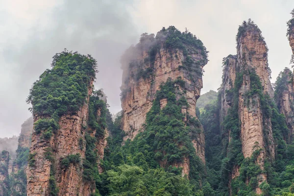 Park narodowy lasu Zhangjiajie w wulingyuan hunan Chiny — Zdjęcie stockowe