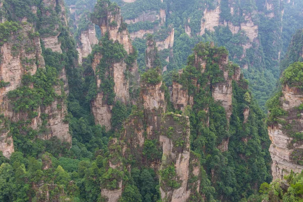 Zhangjiajie National forest park at Wulingyuan Hunan China — Stock Photo, Image
