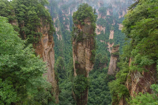 Zhangjiajie national forest park v wulingyuan hunan Čína — Stock fotografie