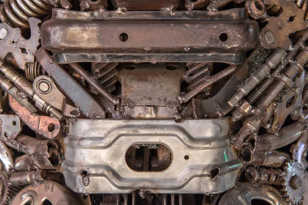 Robot mekanik somunlar arka plan için kilitler