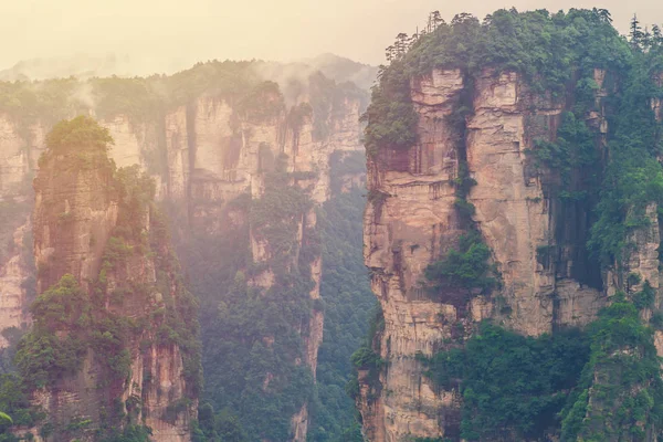 Zhangjiajie Parque forestal nacional en Wulingyuan Hunan China — Foto de Stock