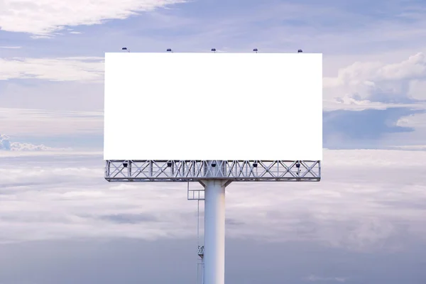 Billboard lub plakat reklamujący ogłoszenie koncepcja tła — Zdjęcie stockowe