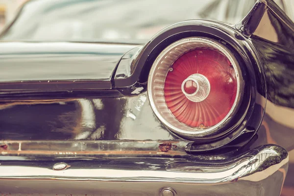 Tail lamp of retro classic car vintage style — Stock Photo, Image