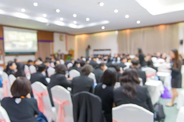 Embaçamento de conferência de negócios e apresentação na conferência h — Fotografia de Stock