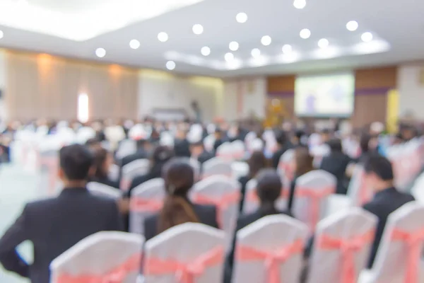 Embaçamento de conferência de negócios e apresentação na conferência h — Fotografia de Stock