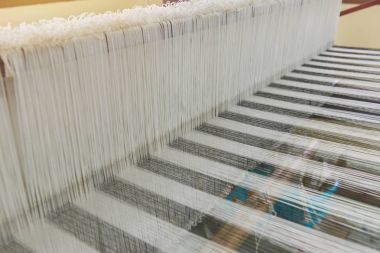 renkli arka plan için ham ipek iplik