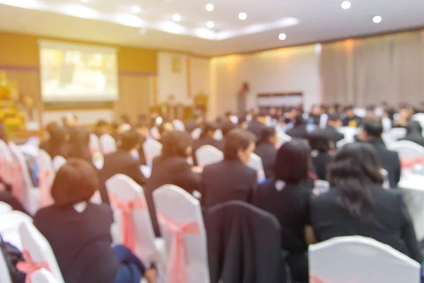 Rozostření obchodní konferenci a prezentaci v konferenci h — Stock fotografie