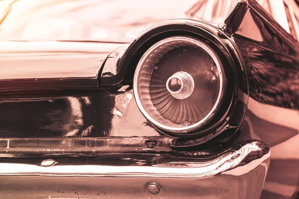 Lámpara de faro de estilo retro clásico coche vintage — Foto de Stock