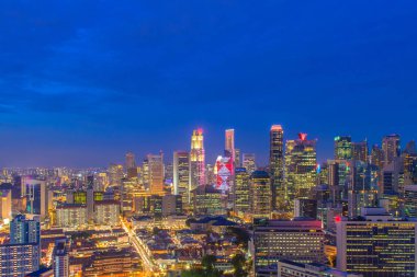 Çağdaş mimari ofis binası ın City twi sırasında