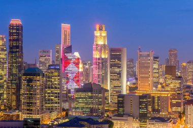 Çağdaş mimari ofis binası ın City twi sırasında