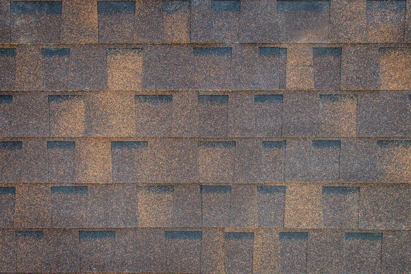 Gammal röd kakel tak textur för bakgrund — Stockfoto