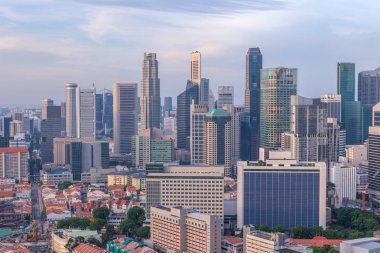 Çağdaş mimari ofis binası ın City şehir merkezinde bir