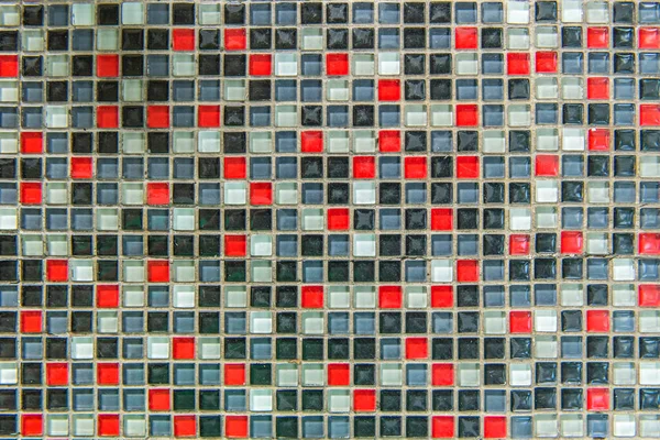 Telhas do mosaico textura da parede de colorido para o fundo — Fotografia de Stock